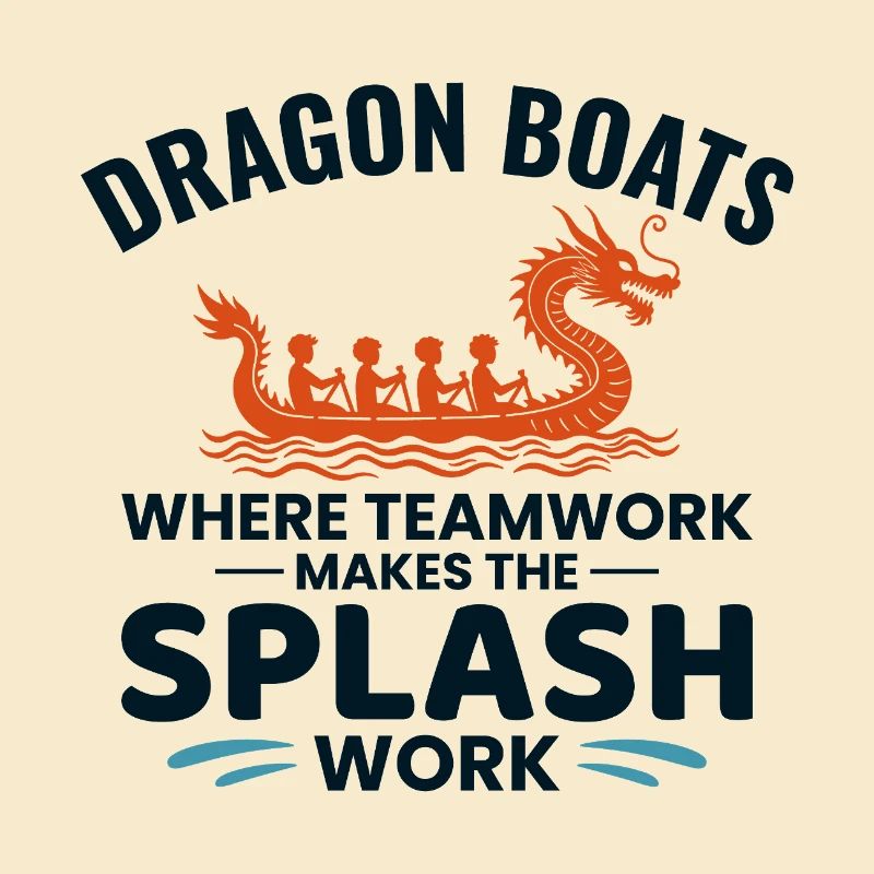 Équipage de course de bateaux-dragons