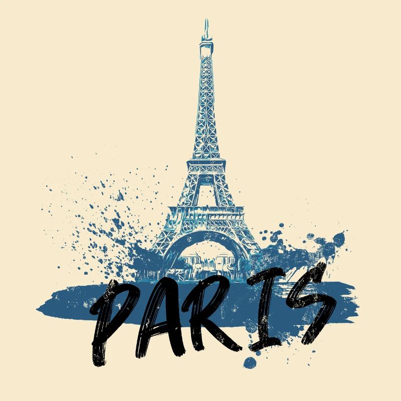 Entwurf des Eiffelturms in Paris