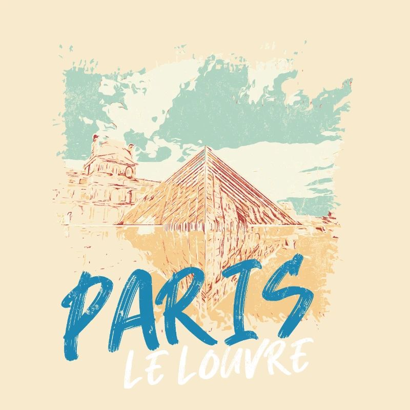 Pyramide du Louvre et Monuments de Paris
