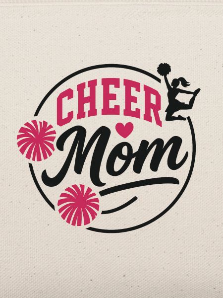  Cheer Mom Illustration