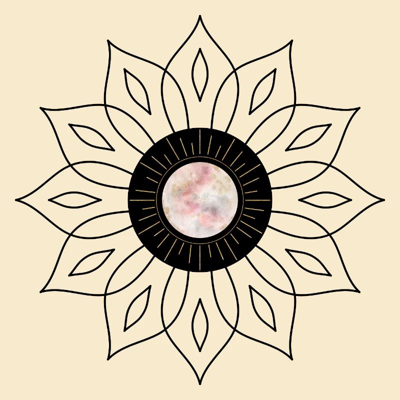 Mandala-Rosette
