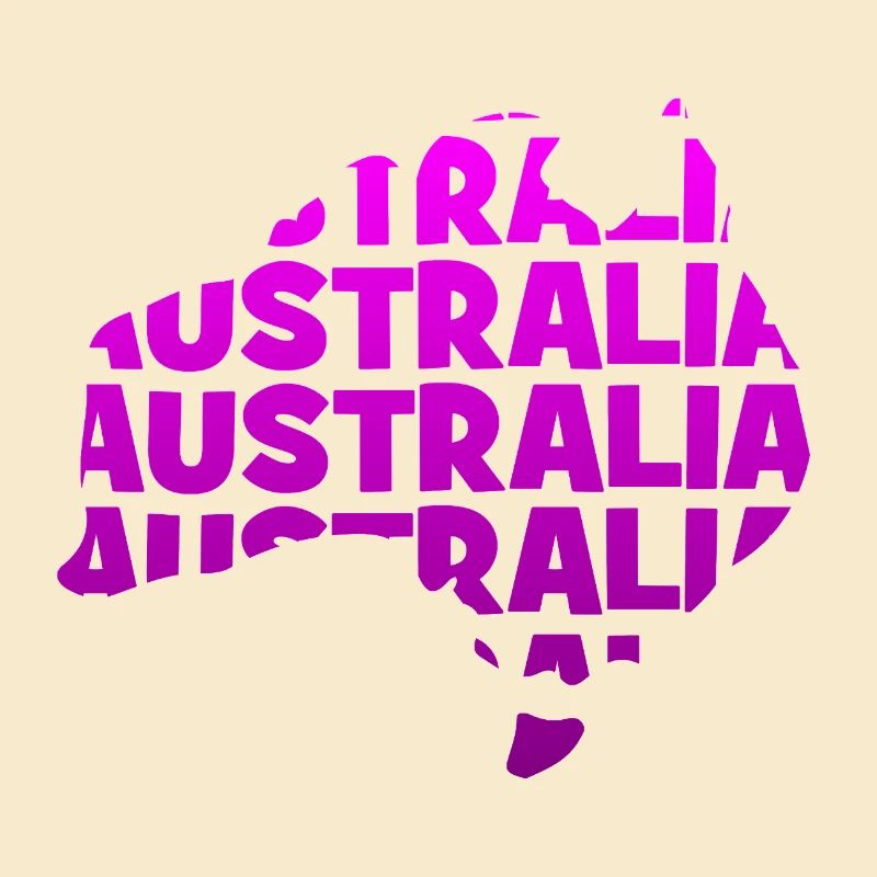 Australia - Australia - Map - Outline