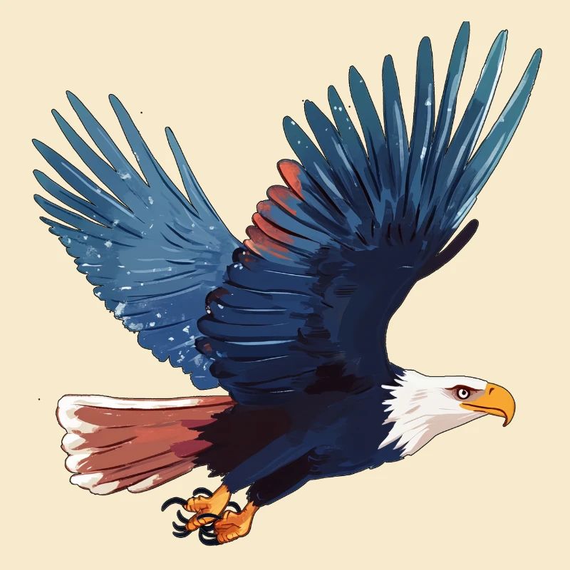 Seeadler im Flug