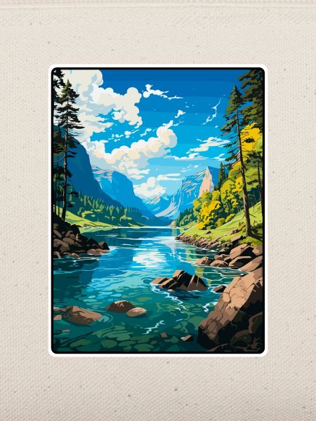 Bohinjer See, Slowenien, Azurgebirge, See, Aussicht