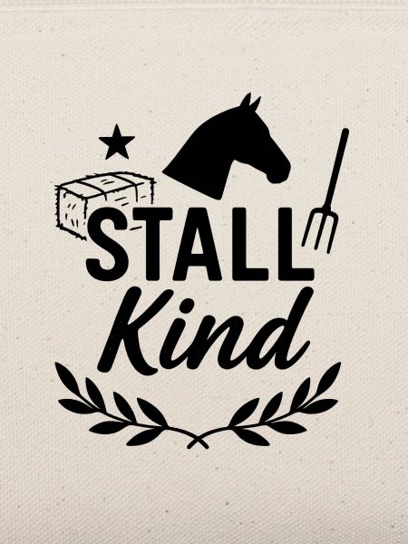 Stallkind, Pferd, lustig