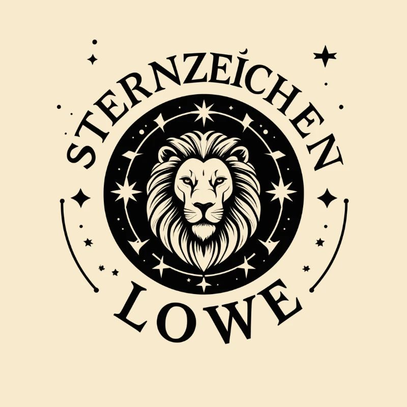 Löwe Sternzeichen Mandala