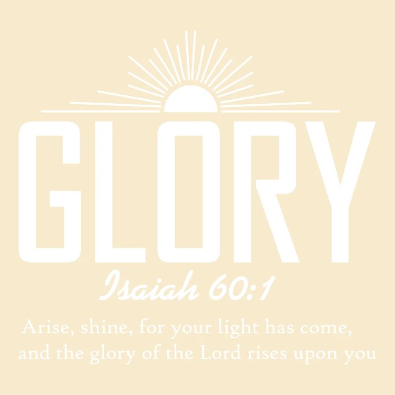 Glory Sunrise Bibelverse