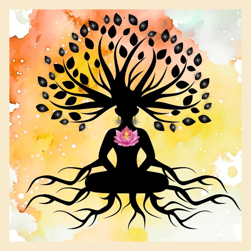 Lotus Buddha Baum des Lebens