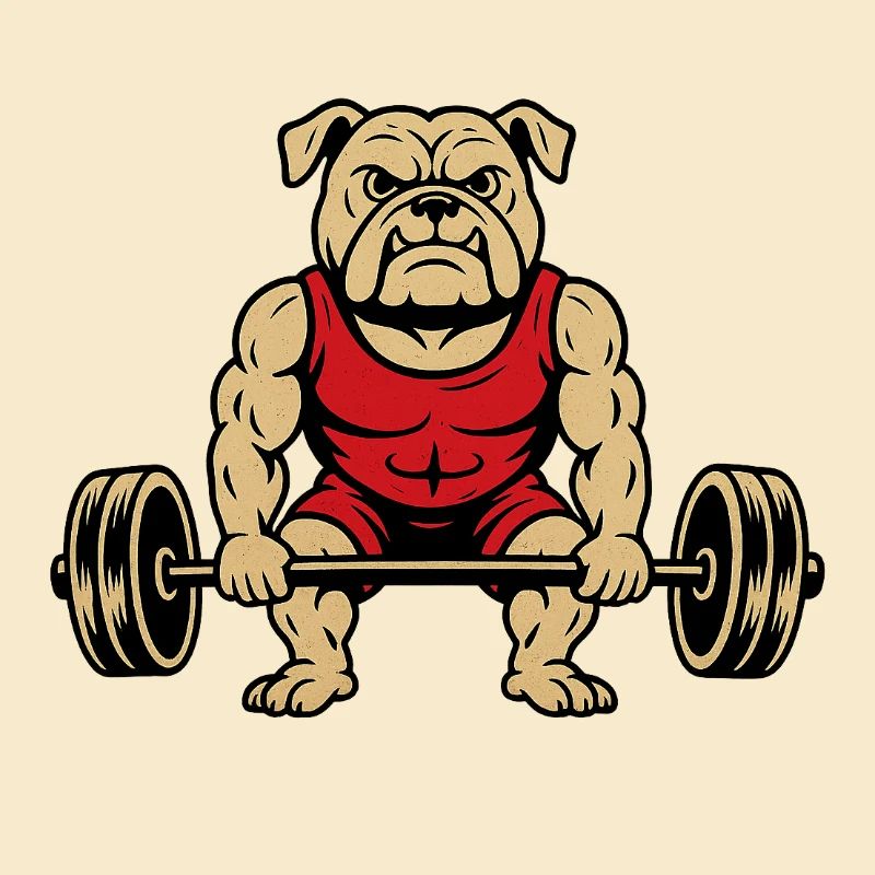 Bodybuilder Bouledogue