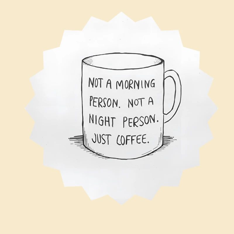 Koffein: Kein Morgen oder Abend, nur Kaffee