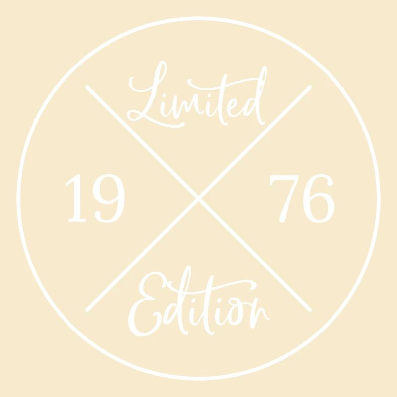 Limited edition 1976 - Geschenk 50. Geburtstag