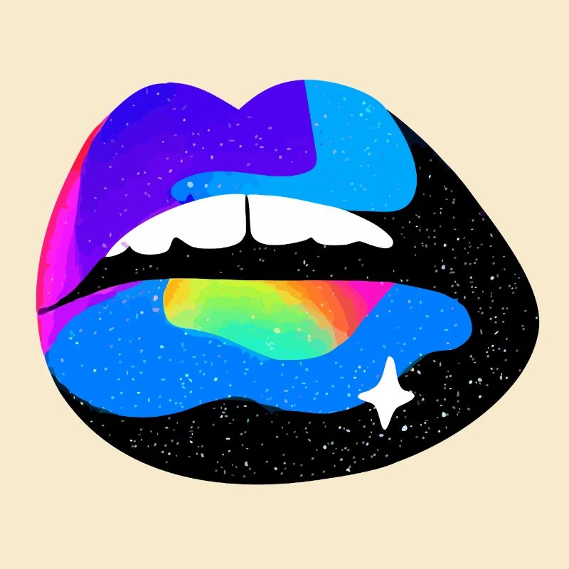 Cosmic Rainbow Lips