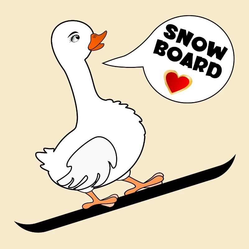 WINTER GOOSE SNOWBOARD LIEBE