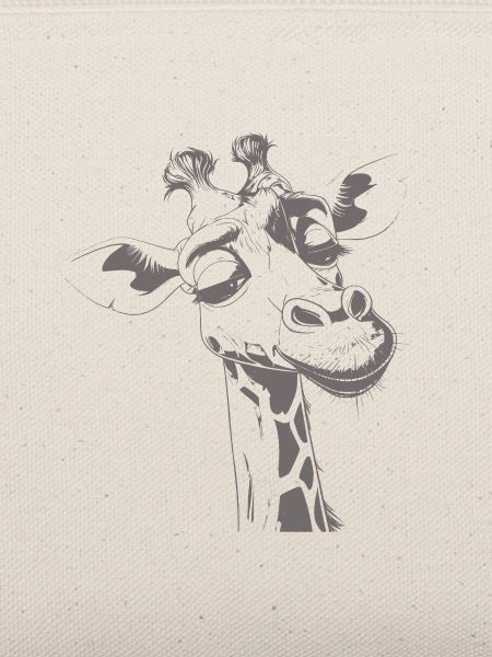 Chill Giraffe Tier Gekritzel