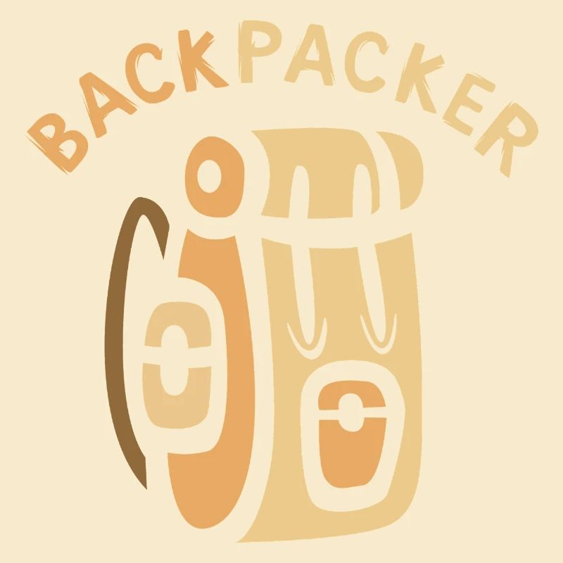 Backpacker Comic Rucksack Design