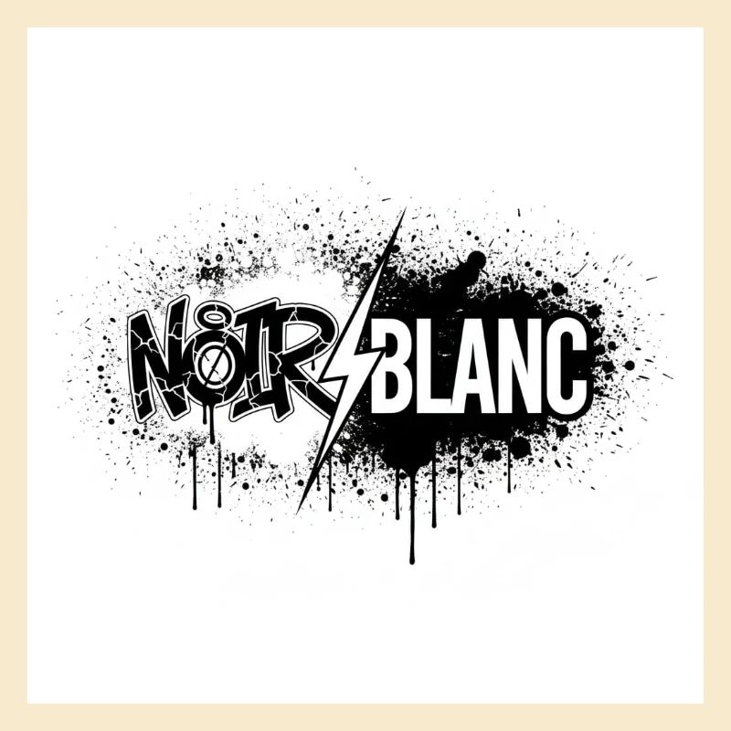 Nordweißer Graffiti-Blitz