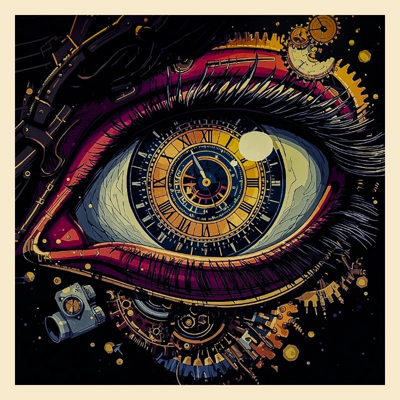 Zeit Augen Bewegung