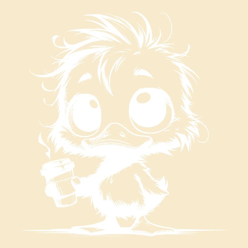 Duck in Survival Mode Caffeine Coma Mug