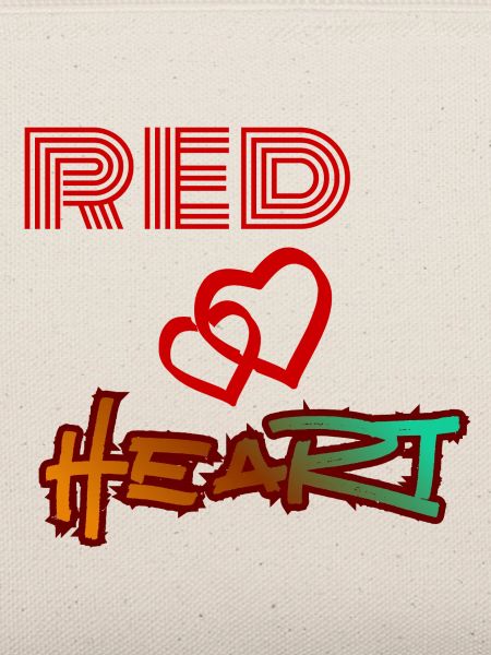 Rotes Herz, Graffiti-Herz
