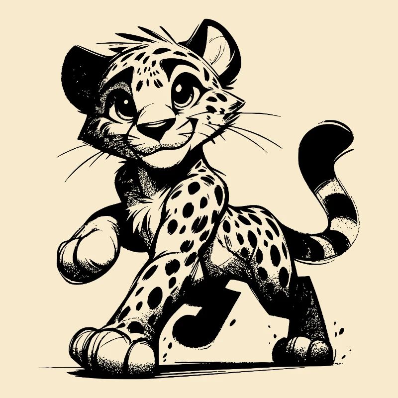 Léopard mignon, le plus beau prédateur de la savane