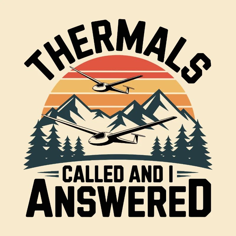 Glider thermals call, I answer – gliding