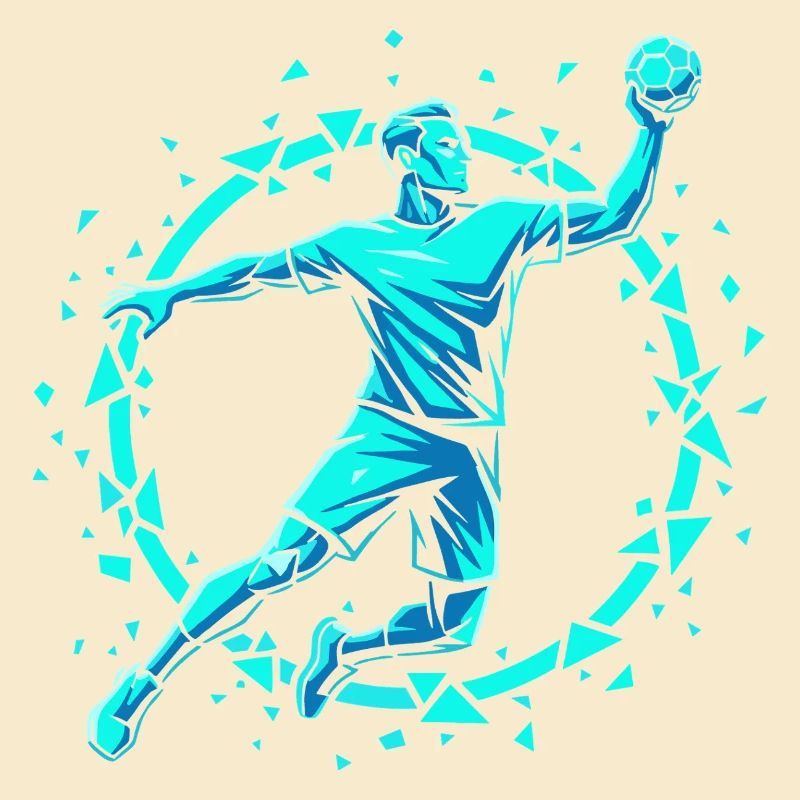 Handball Leidenschaft Hitze Training Geschenk