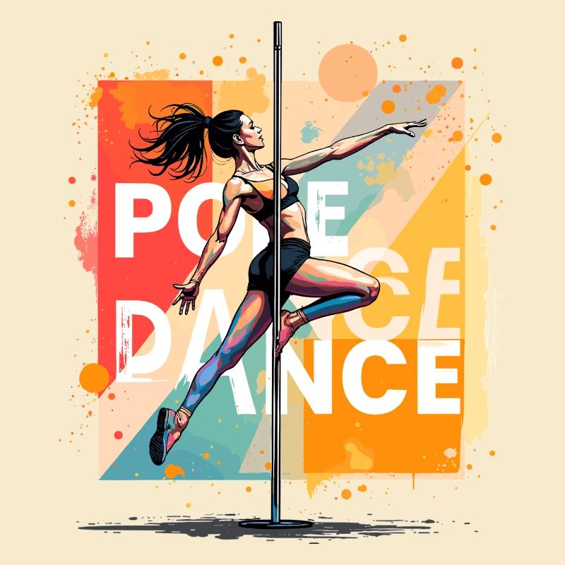 Pole Dance Pole Dancer Classy Acrobatic Gift