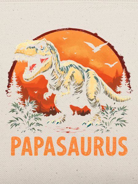 Papasaurus Bester Papa starker Vater Geschenk 