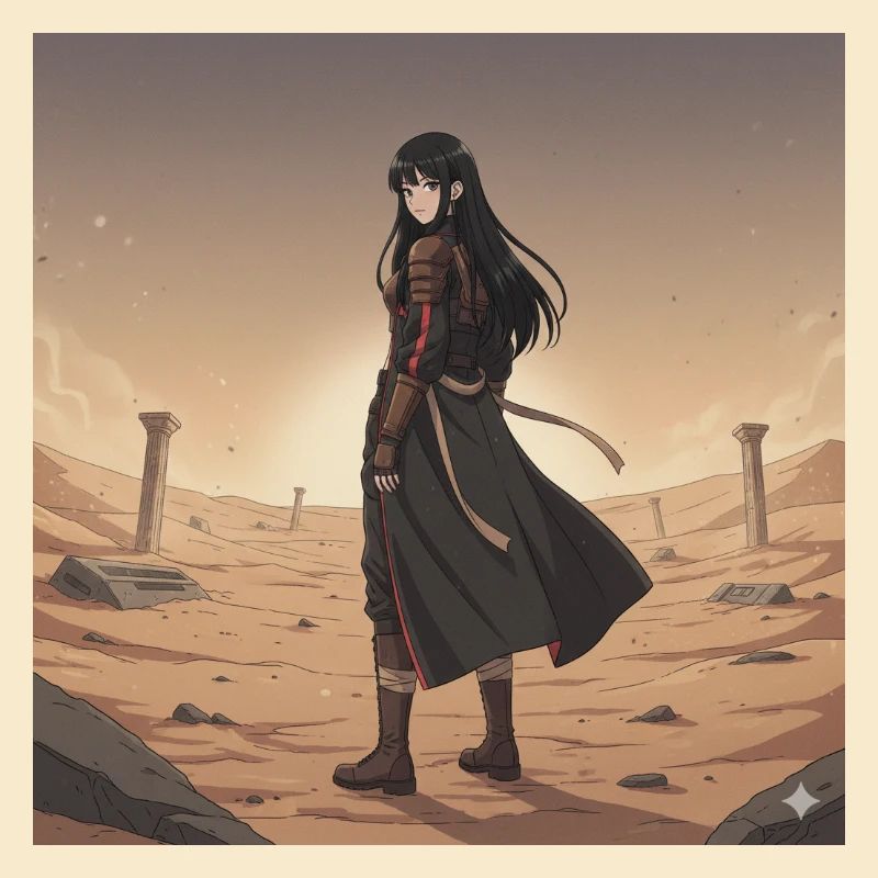Dune Warrior — Black Armor