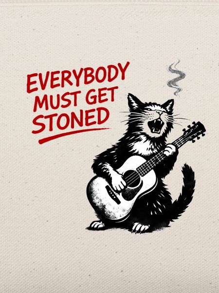 Katzenrock Stoned Guitar Cat
