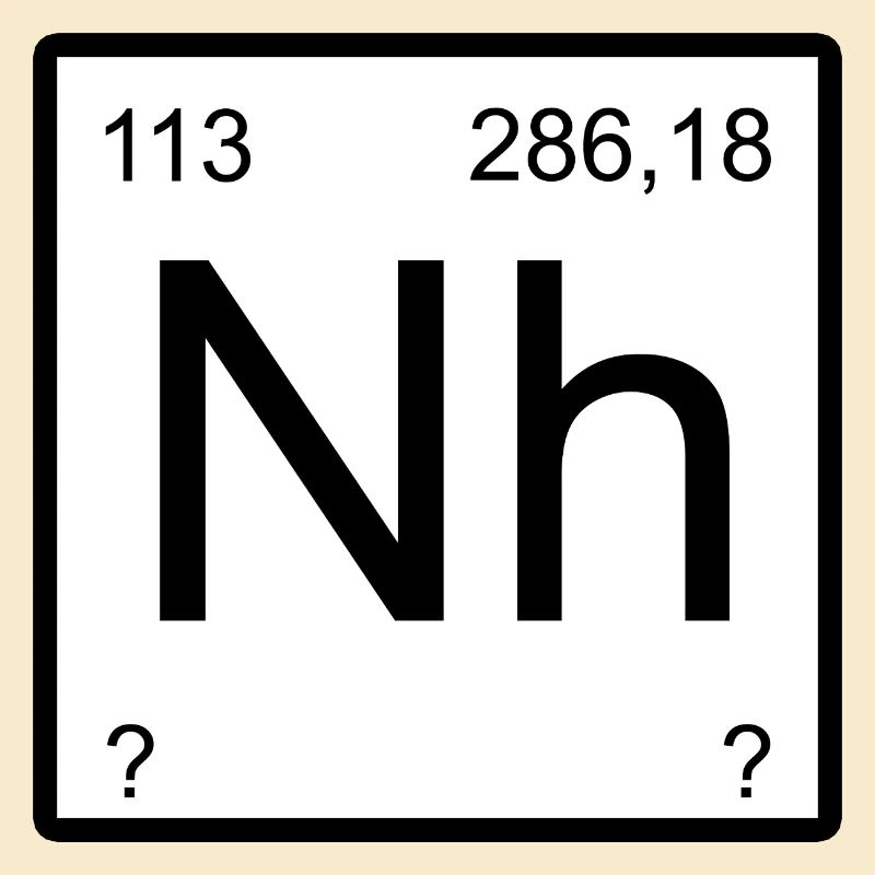 Quadrant du symbole du nihonium