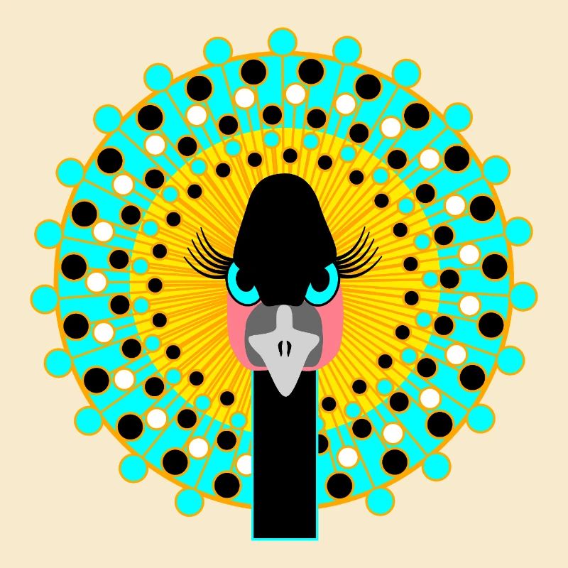Vogel-Mädchen-Power