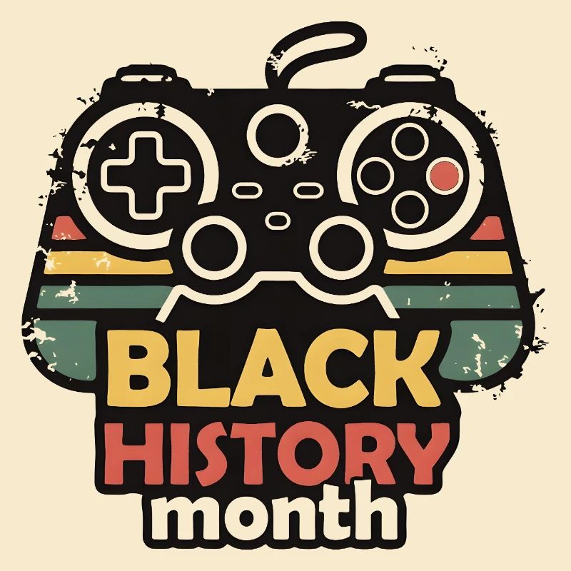 Manette de jeu rétro du Mois de l’Histoire des Noirs