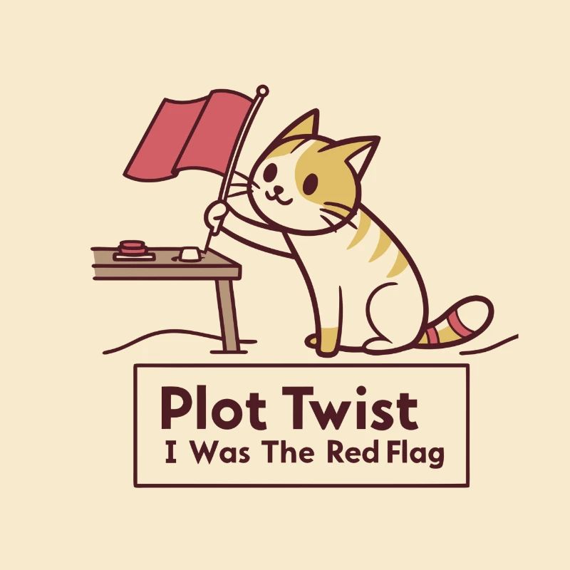 Plot Twist: I am the Red Flag