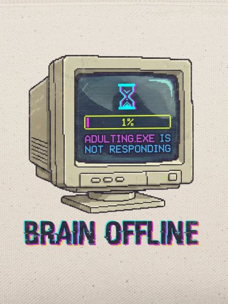 Brain Offline Retro-Monitor