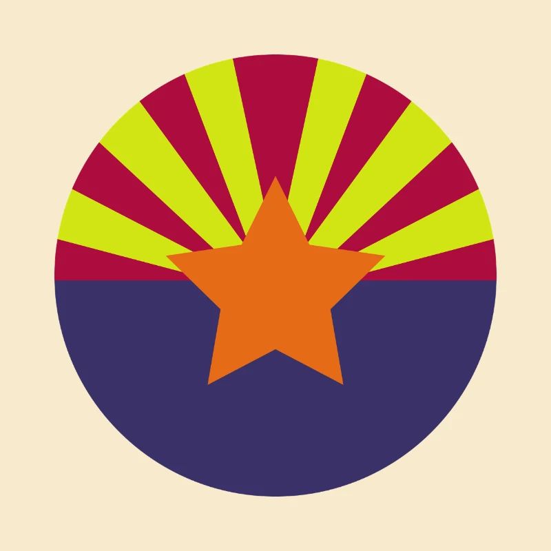 Arizona-Rundflagge