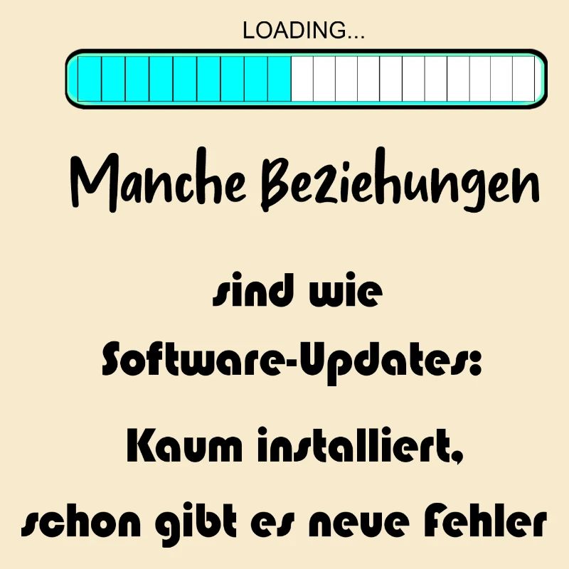 Fortschrittsbalken Blau Muster