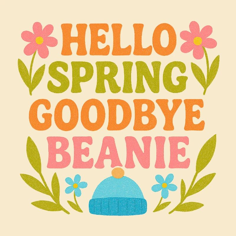 Hello Spring Goodbye Cap