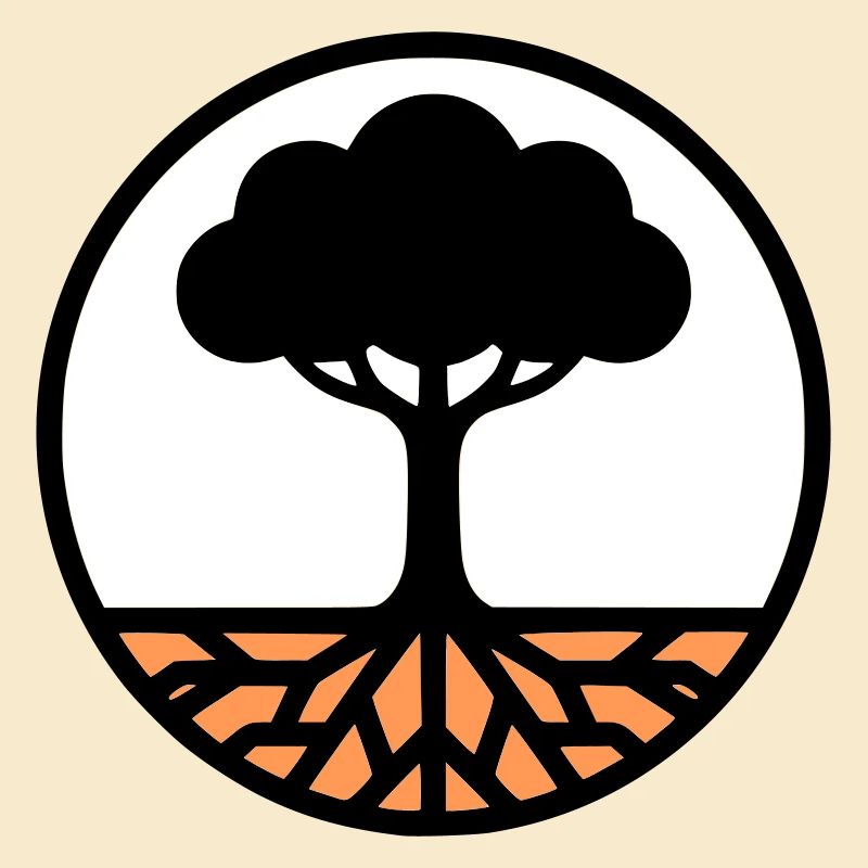 Lebensbaum Kreis Icon