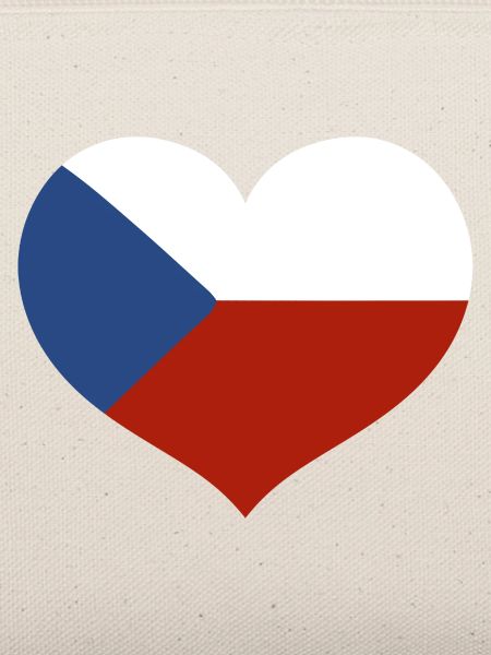 Tschechische Herzflagge