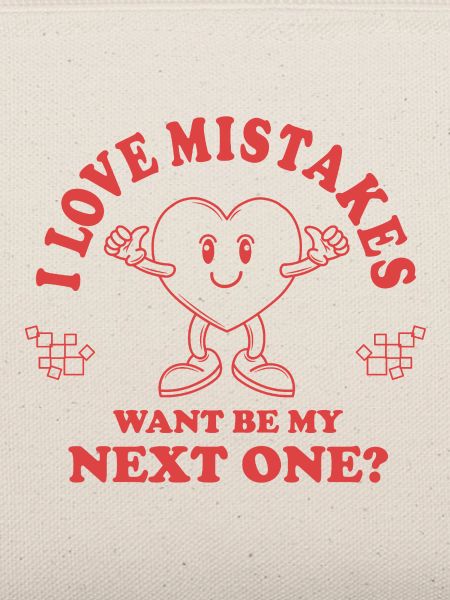 Love Mistakes – Lustiger Retro Anmachspruch