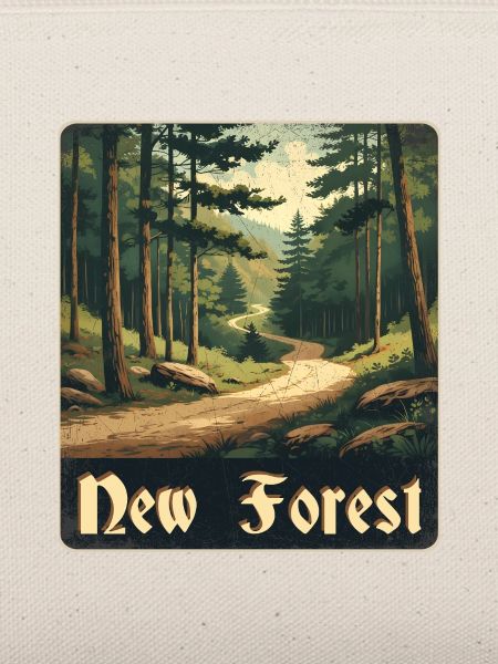 New Forest Waldweg