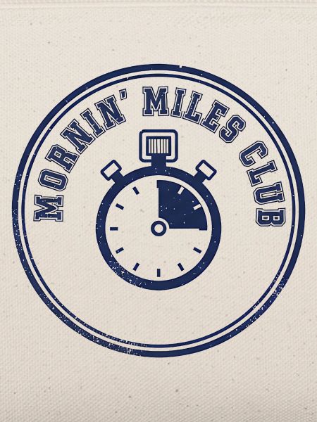 Mile Club Stoppuhr-Emblem