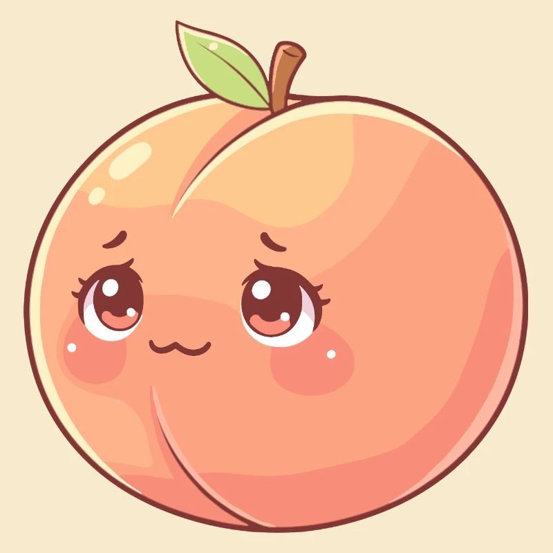 Kuschelpfirsich Kawaii