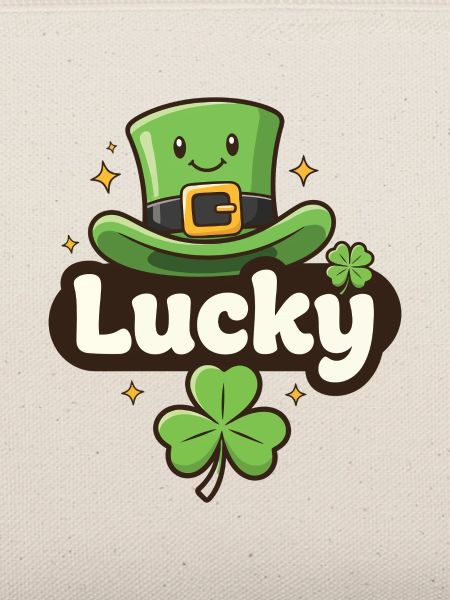 Lucky Leprechaun-Hut-Cartoon