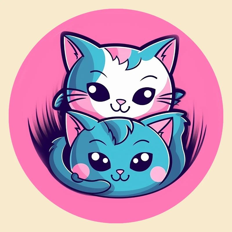 Duo de câlins chatons