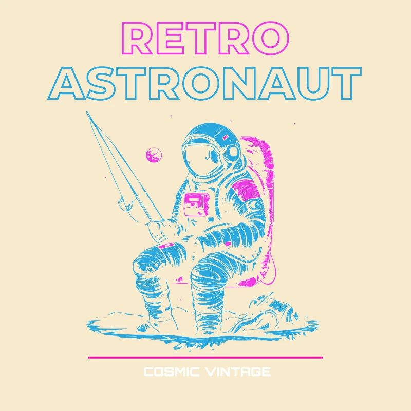 Retro Astronaut