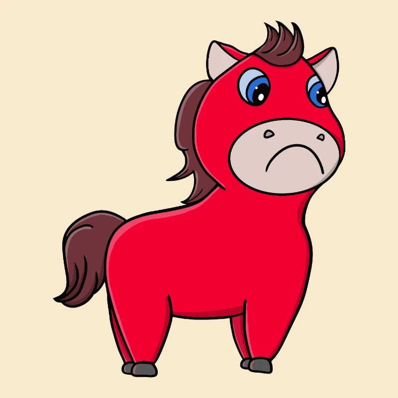 Heulendes Pferd