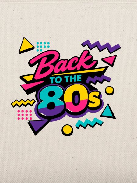 Back to the 80s Neon Retro