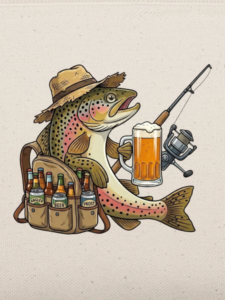 Angler-Forellen Design 
